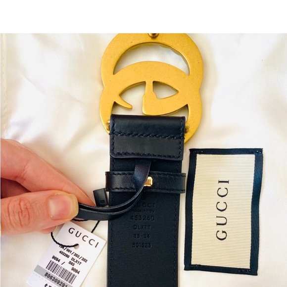 Gucci Pearl GG Belt - Picture 4 of 5